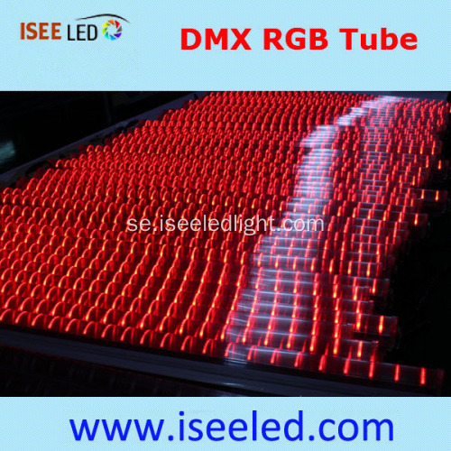Utomhus RGB Tube Lights DMX Program
